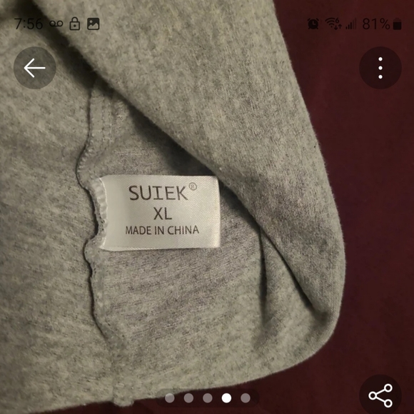 Suiek womens nursing tops (set with 2) xl - Picture 4 of 4